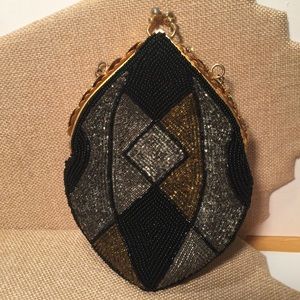 So Pretty Vintage Beaded Evening Bag